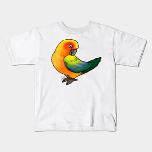 Bird - Conure - Sun Conure Kids T-Shirt